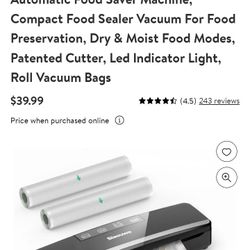 New Food Sealer 