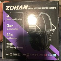 Electronic Shooting Earmuffs 
