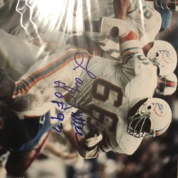 LARRY LITTLE 8x10 AUTOGRAPHED PHOTO