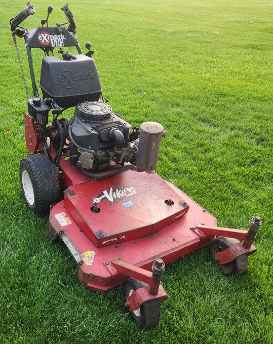 Two 36" Hydro Lawn Mowers