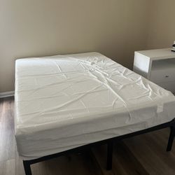 Full Bed Frame + Mattress 