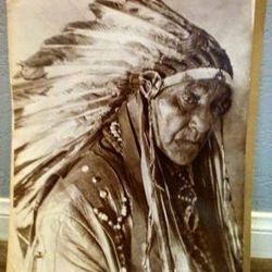 Native American Chief Portrait 