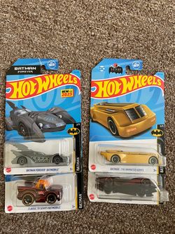Hot Wheels Batman Batmobile 6 Pack Bundle
