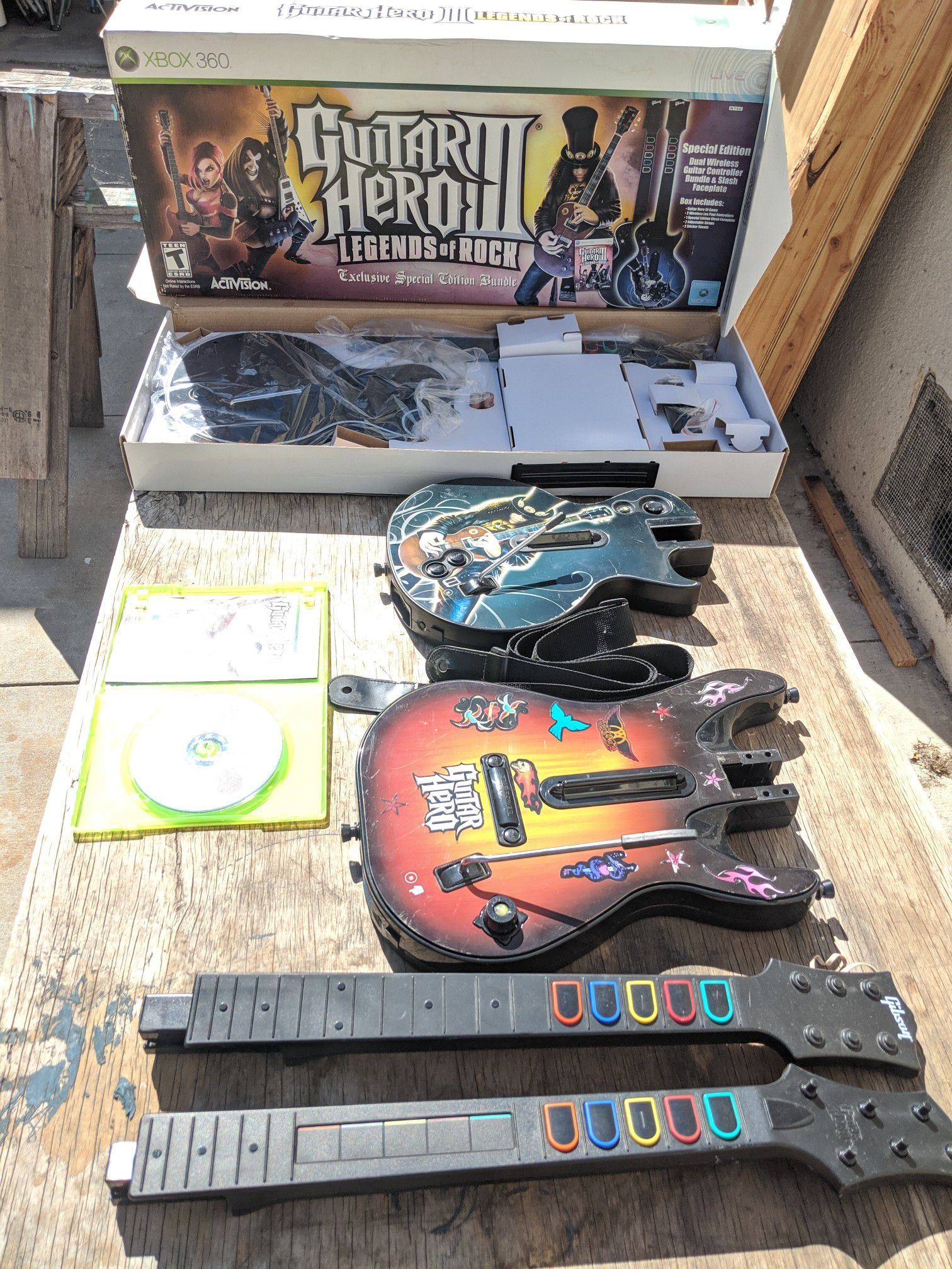 Guitar Hero XBOX 360 bundle