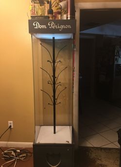 Lighted Dom Perignon Champagne Tree
