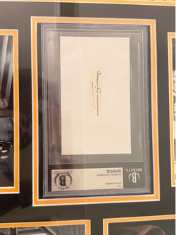 Alec Guinness Signed BAS Certified
