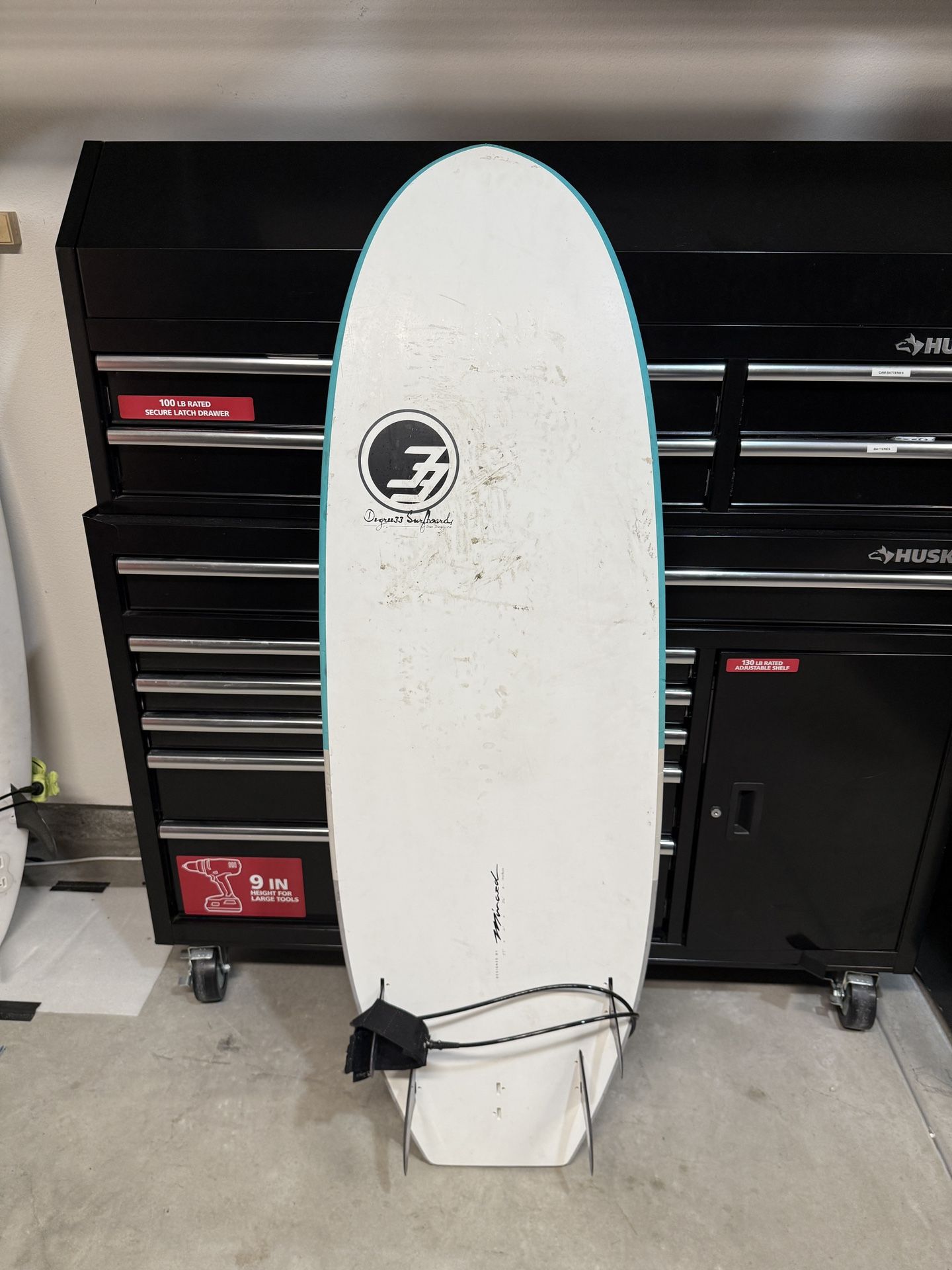 5’7” Degree 33 The Cloud Fish Surfboard