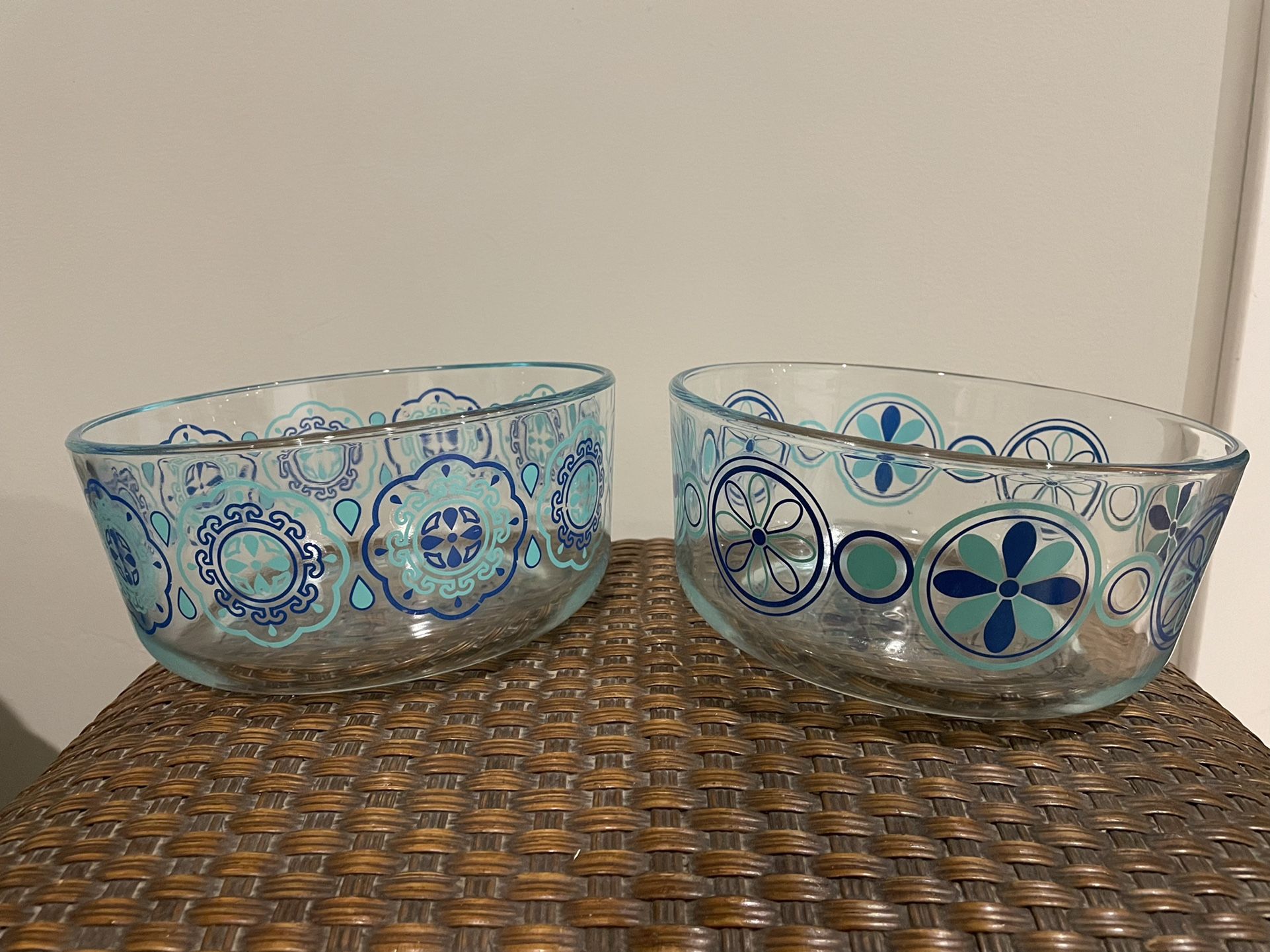 Two Rare Pyrex Bowls
