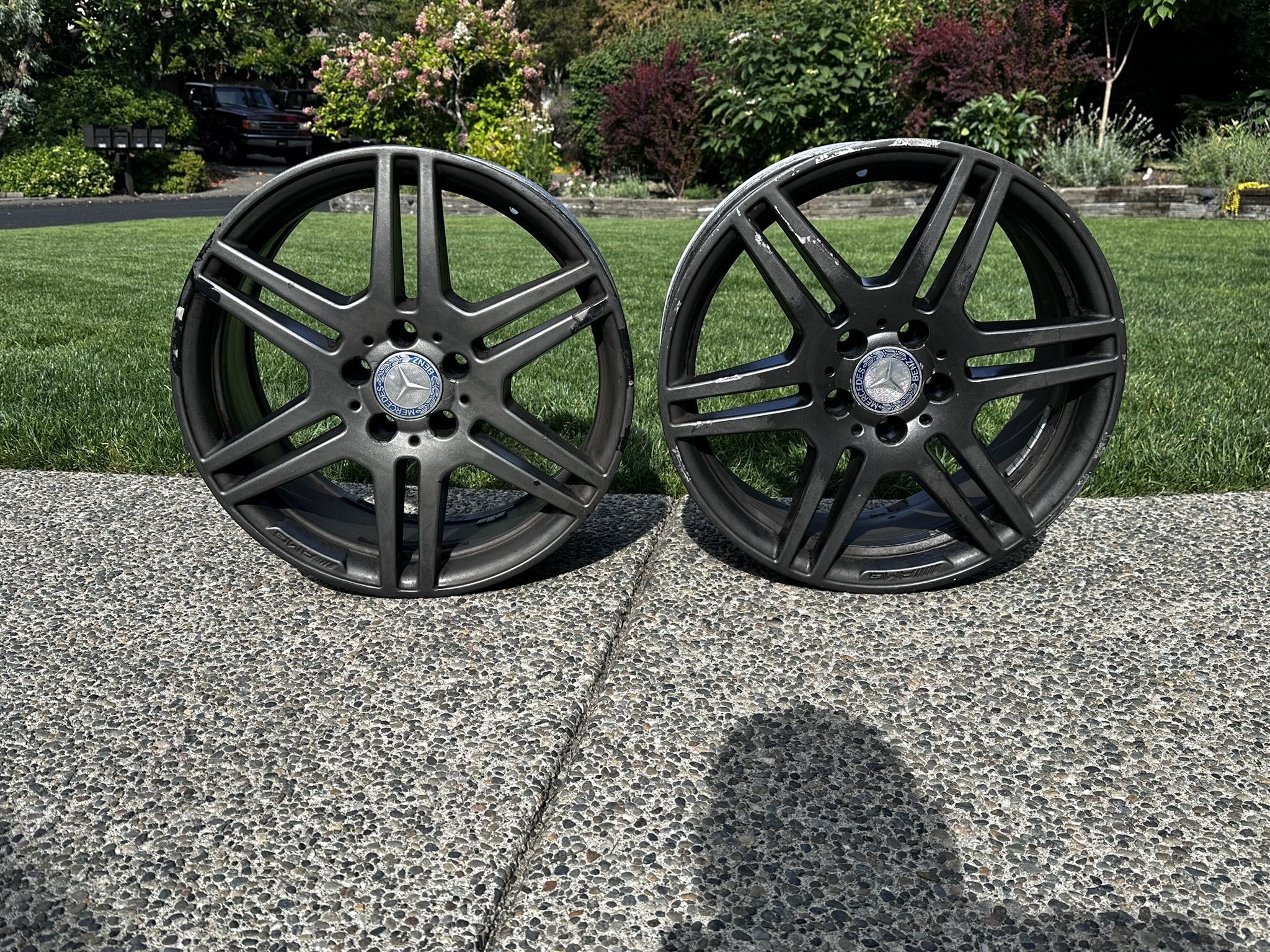 Mercedes 18” Wheels 