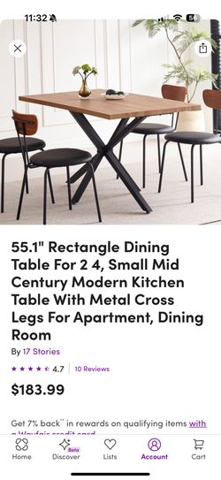 Dining table