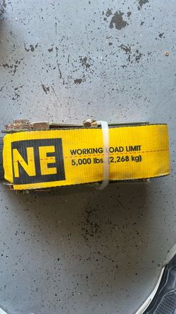 Extra Wide Ratchet strap