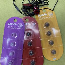 Audiophile Earbuds With Brand New Spinfit Ear Tip