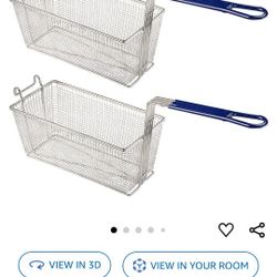 Large Commercial Fryer Baskets