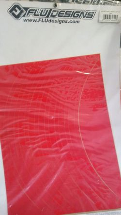 Sportbike wheel decal