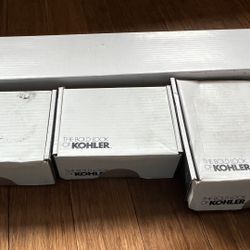 4 Piece Kohler POLISHED CHROME Bathroom Fixtures