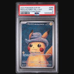 Pikachu With Grey Felt Hat 