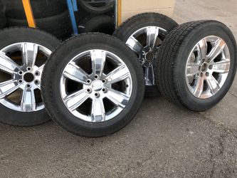 20inch sierra wheels 95%tread left