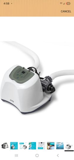 Pool salt chlorinator