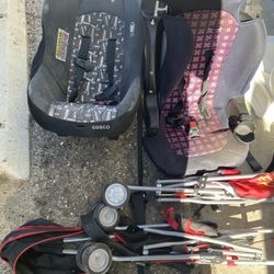 Car seat and stroller
