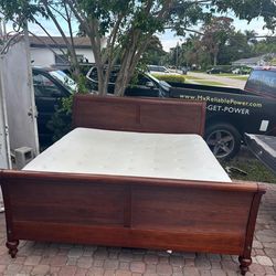 King bed frame
