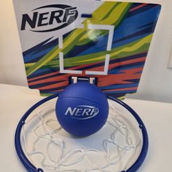 Nerf Bedroom Basketball Hoop And Ball