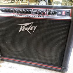Peavey Trans Tube 212 EFX Red Stripe Made In The U.S.A.  Blue Marvel Speakers