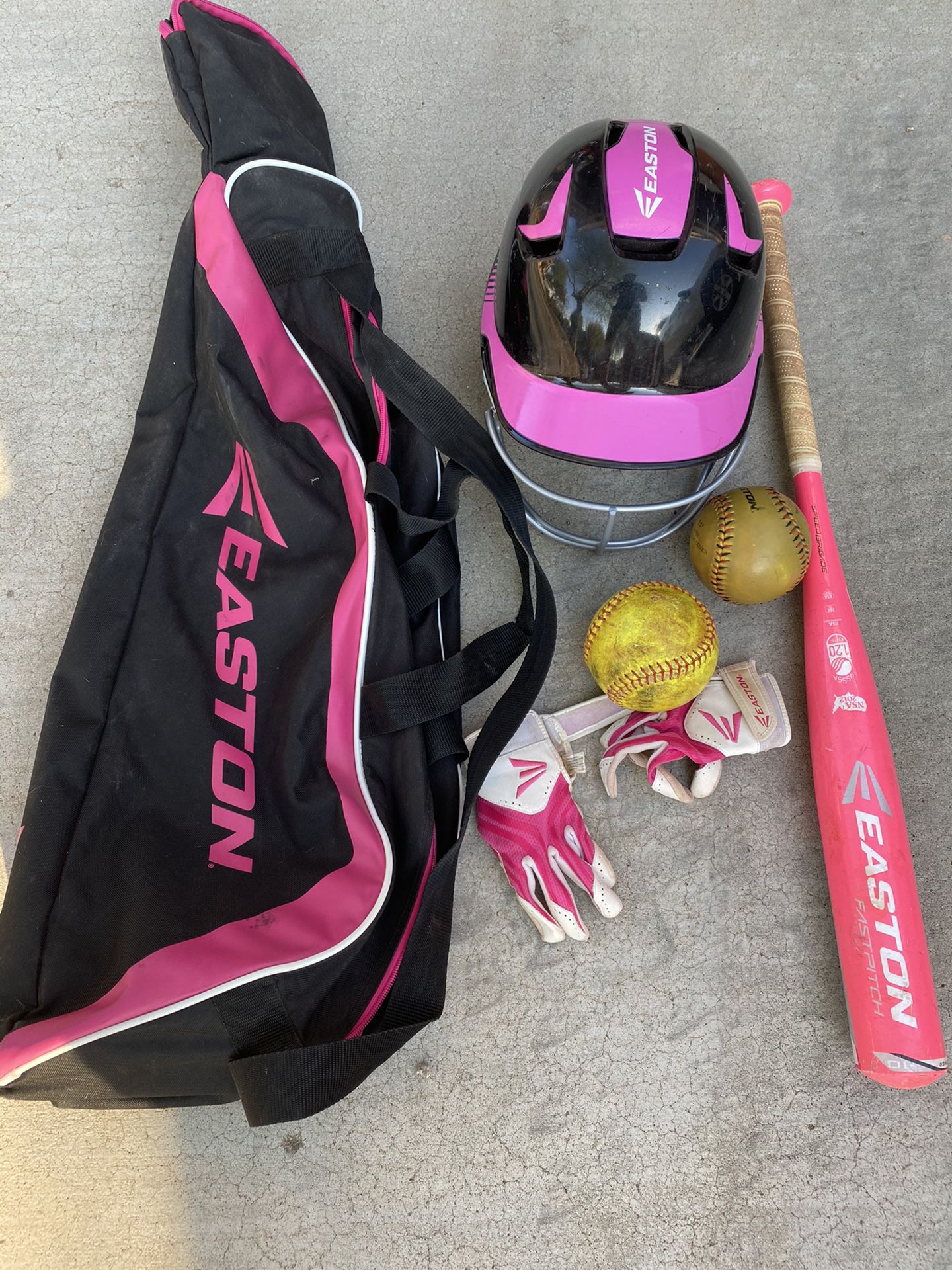 Girls Softball Equipment