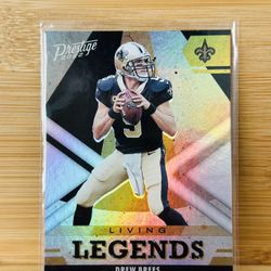 Prestige 2022 NFL Trading Card - DREW BREES 🔥🔥