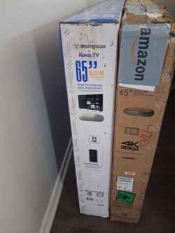 Westinghouse 65" QLED 4K Roku TV bundle
