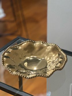 Decorative Gold Bowl/Dish