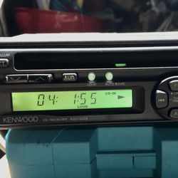 Old School Kenwood KDC-4005 Cd Am/fm Car Stereo Head Unit 