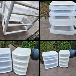 Set of Two rolling Drawer units read description for details 