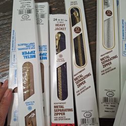 Metal Zippers 