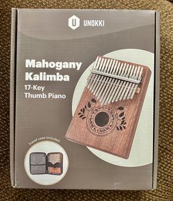 Mahogany Kalimba Thumb Piano