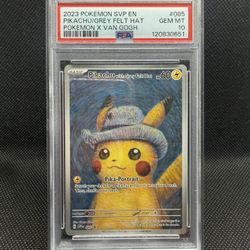 Van Gogh Pikachu Psa 10 (Pokemon Cards)