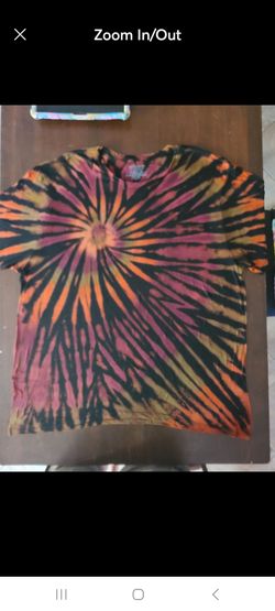 Tie-dye 2 XL T-shirt Reverse Tie Dye