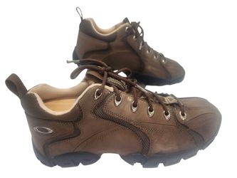 Vintage Oakley Flak 1.3 tactical Brown Leather Gorpcore Shoes Men's 10 Rare Y2K