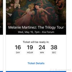 melanie trilogy tour ticket kia forum 