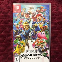 Super Smash Bros Ultimate Switch 