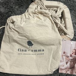 Finn + Emma Boho Macrame Baby Swing