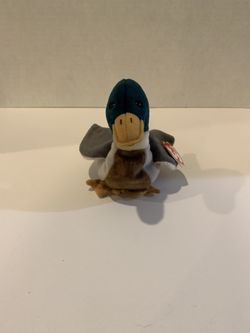 Rare Beanie Baby Jake the duck. Numbered.