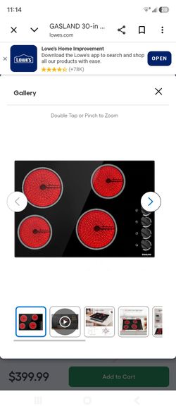 Cooktop " Black Electric Cooktop..brand new box