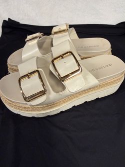 Madden Girl Platform Espadrille Sandals woman size 8