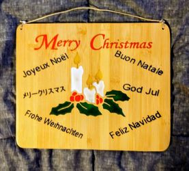 Merry  Christmas in 7 Languages
