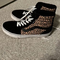 Cheetah high Top vans 