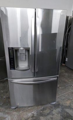 LG 3-Door Stainless Steel FrenchDoor Fridge
