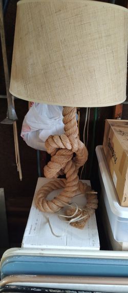 Nautical"Rope" Style Table Lamp
