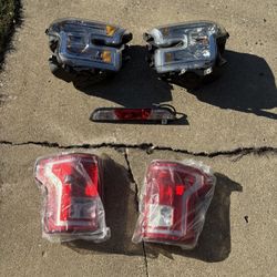 F-150 OEM Headlights, Tail Lights, And Brake Light