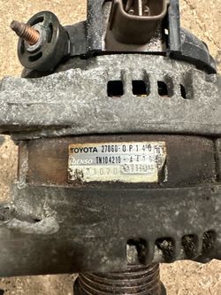 Toyota 3.5 alternator. Denso unit