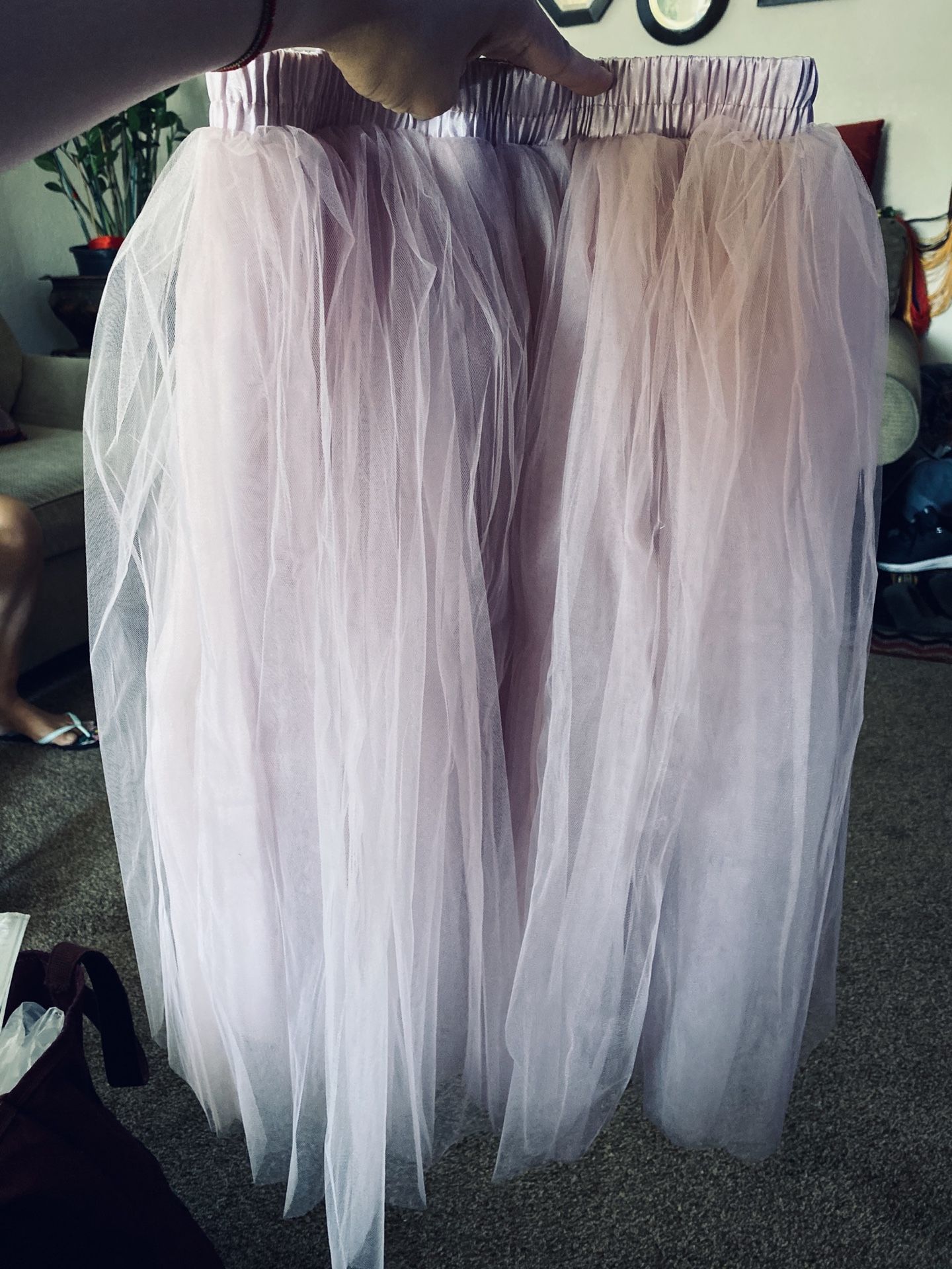 skirt tutu pale pink